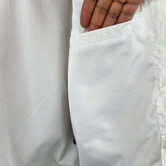 TOMMY HILFIGER Boathouse Hooded Bomber Jacket in White Men's Large - Picture 8 of 11